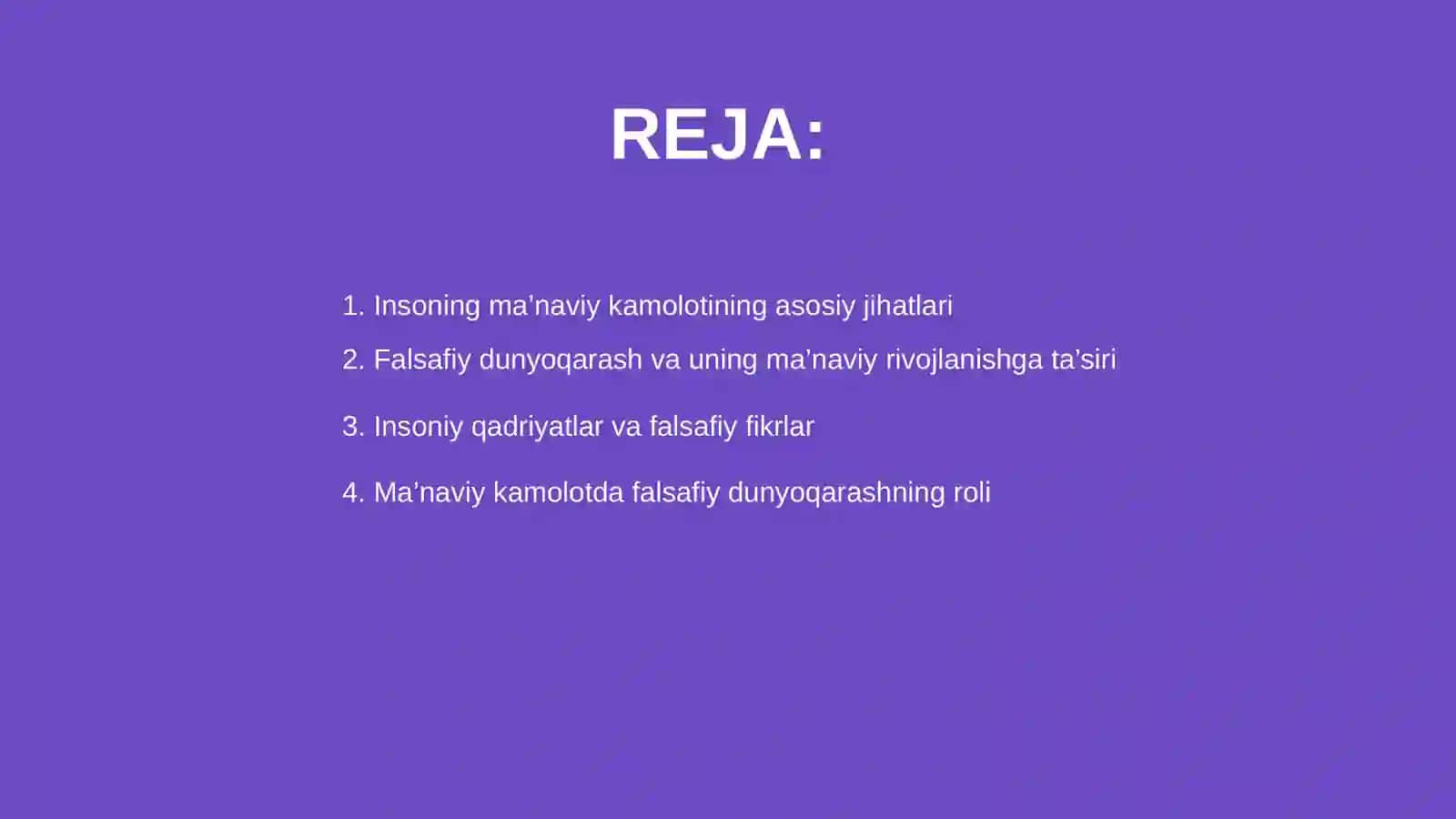 Insoning ma’naviy kamolotida falsafiy dunyoqarashning roli 2