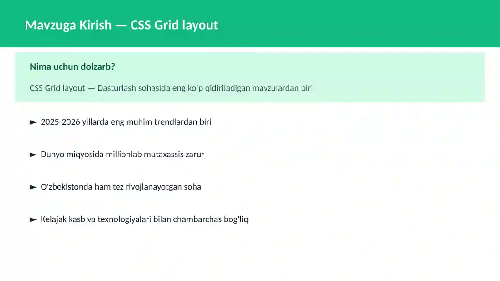CSS Grid layout 2