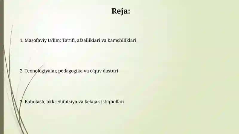 Masofaviy ta'lim kurslari 2