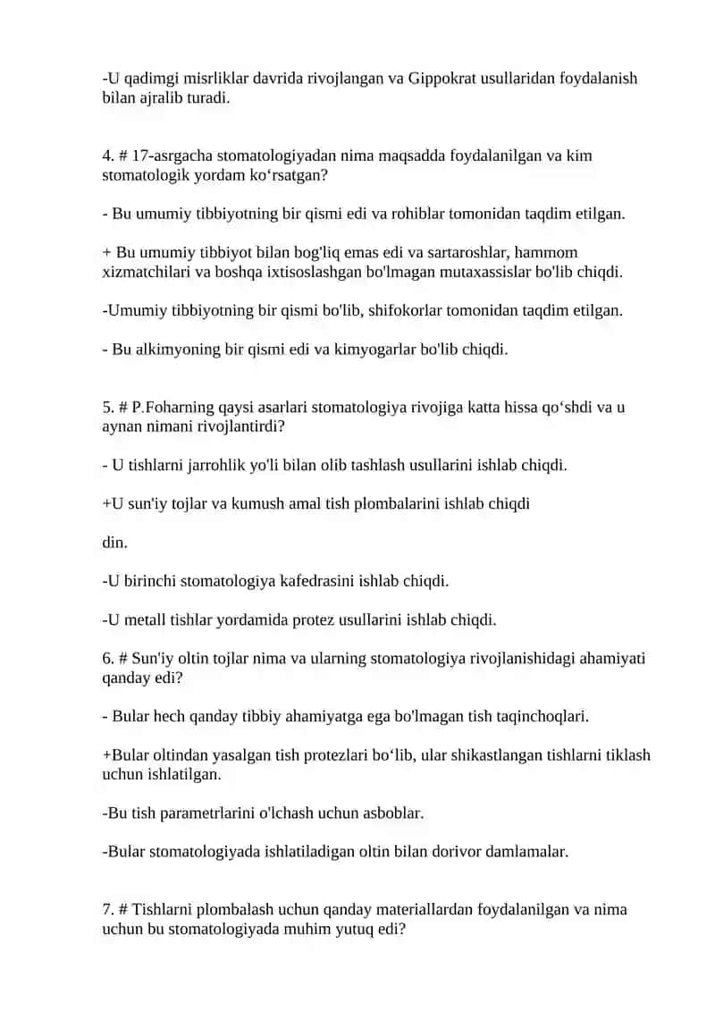 Stomatologiyaga kirish 2