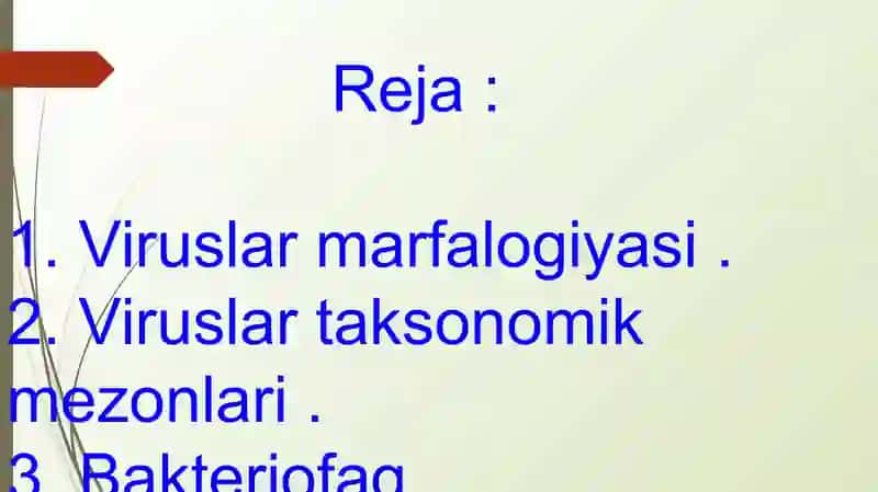 Umumiy virusologiya 2