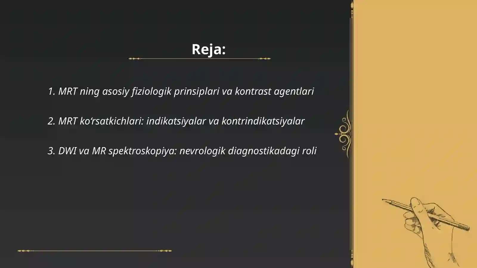 Zamonaviy tekshirish usullari 2
