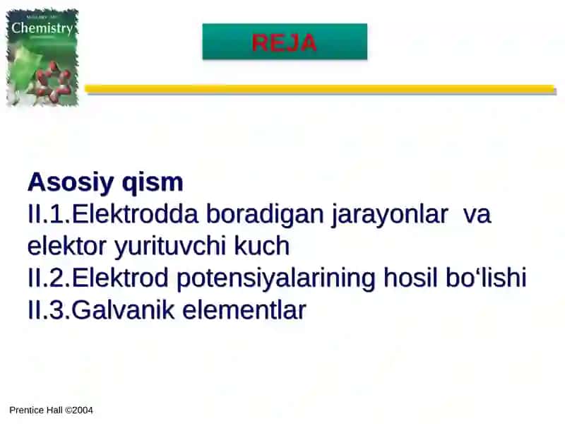 Galvanik element 2
