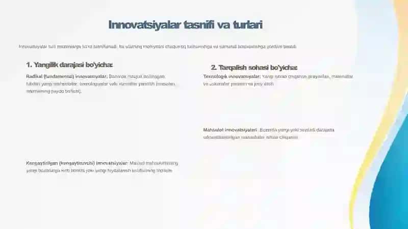 Innovatsion iqtisodiyot 2