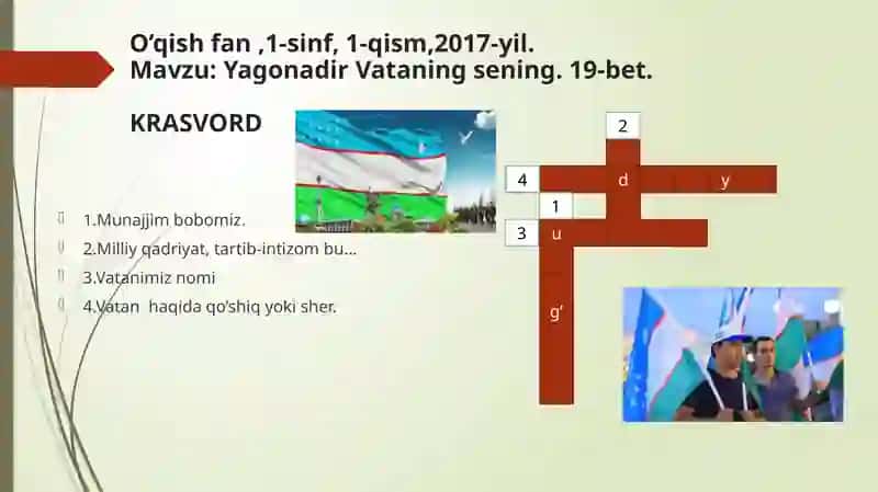 Yagonadir Vataning sening 2