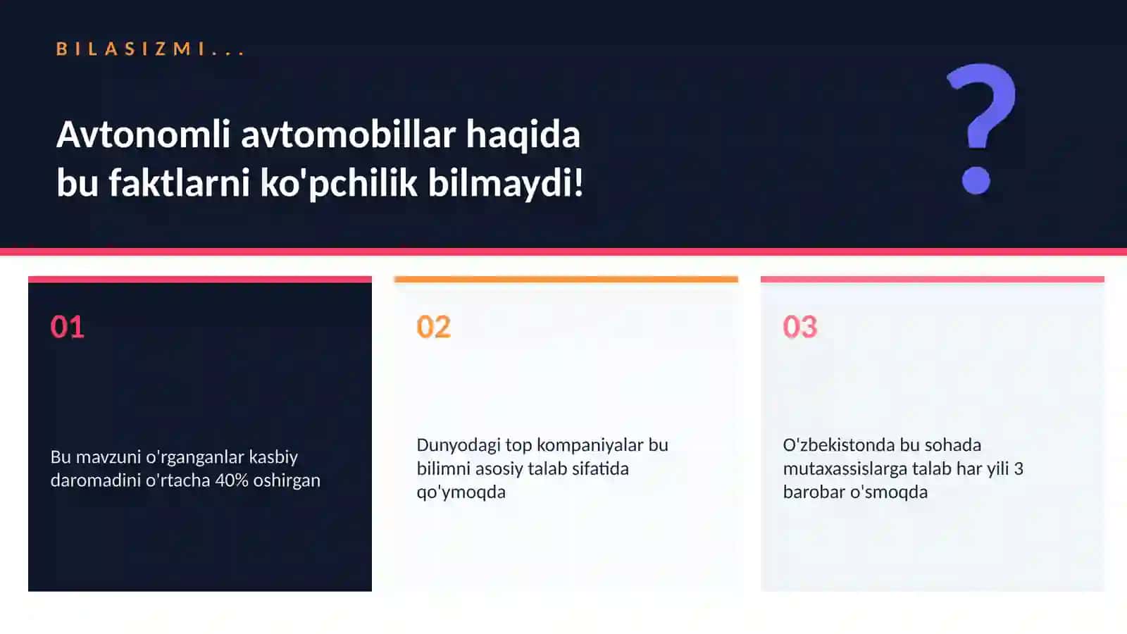 Avtonomli avtomobillar 2