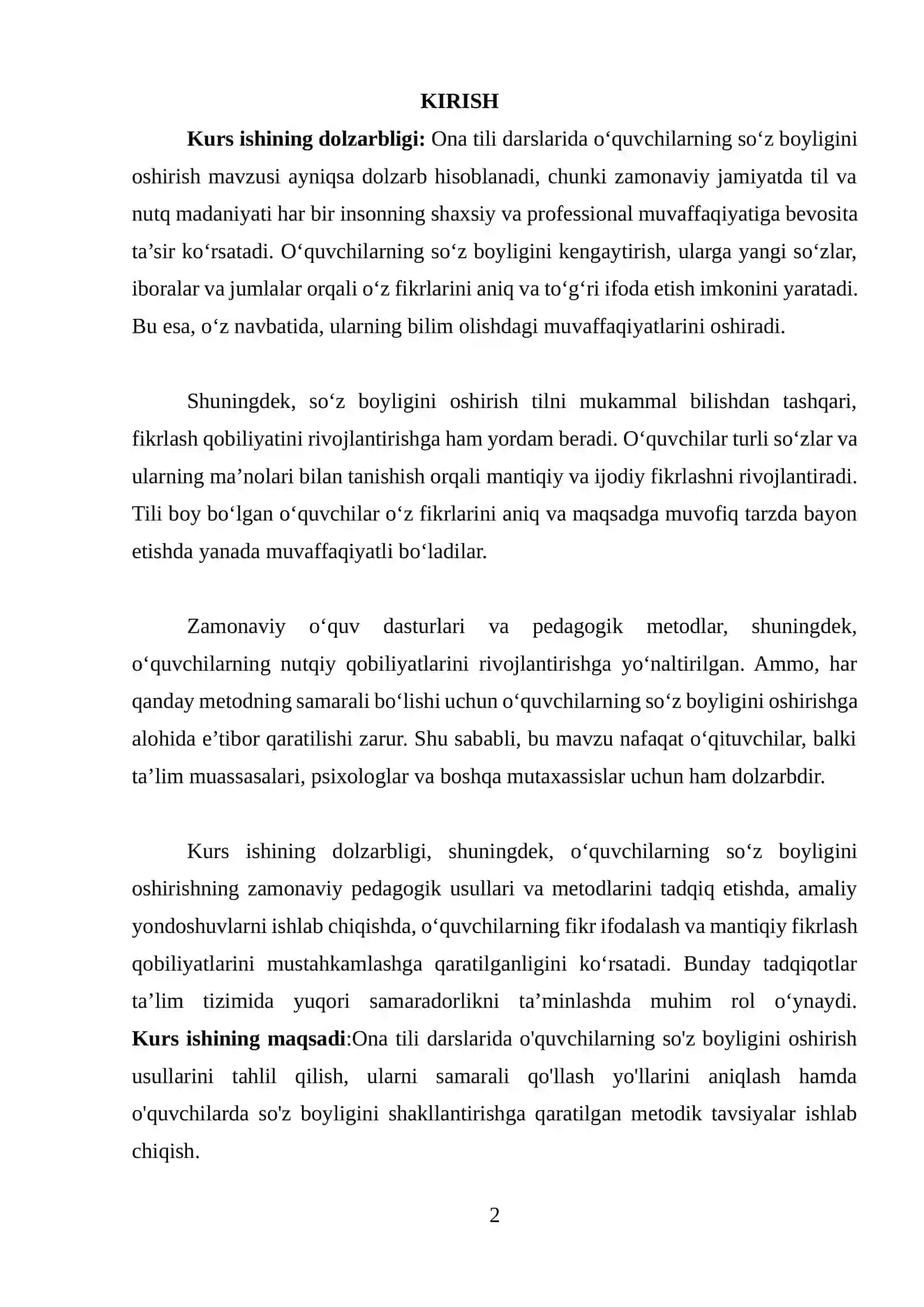 So‘z boyligini oshirish 2