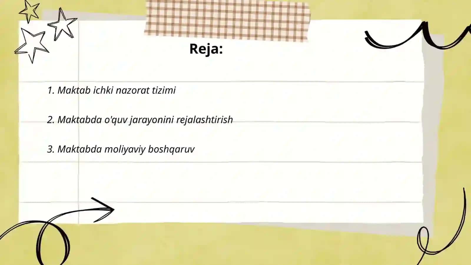 Maktabning ichki boshqaruvi 2