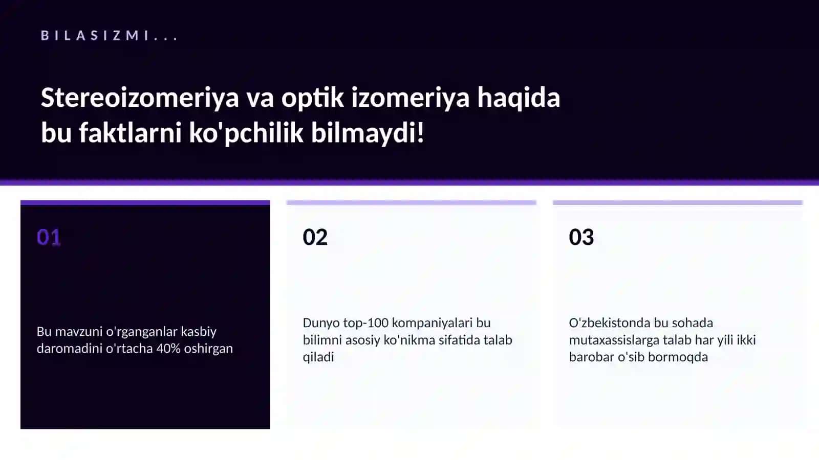KIMYO — UY VAZIFALARI 2
