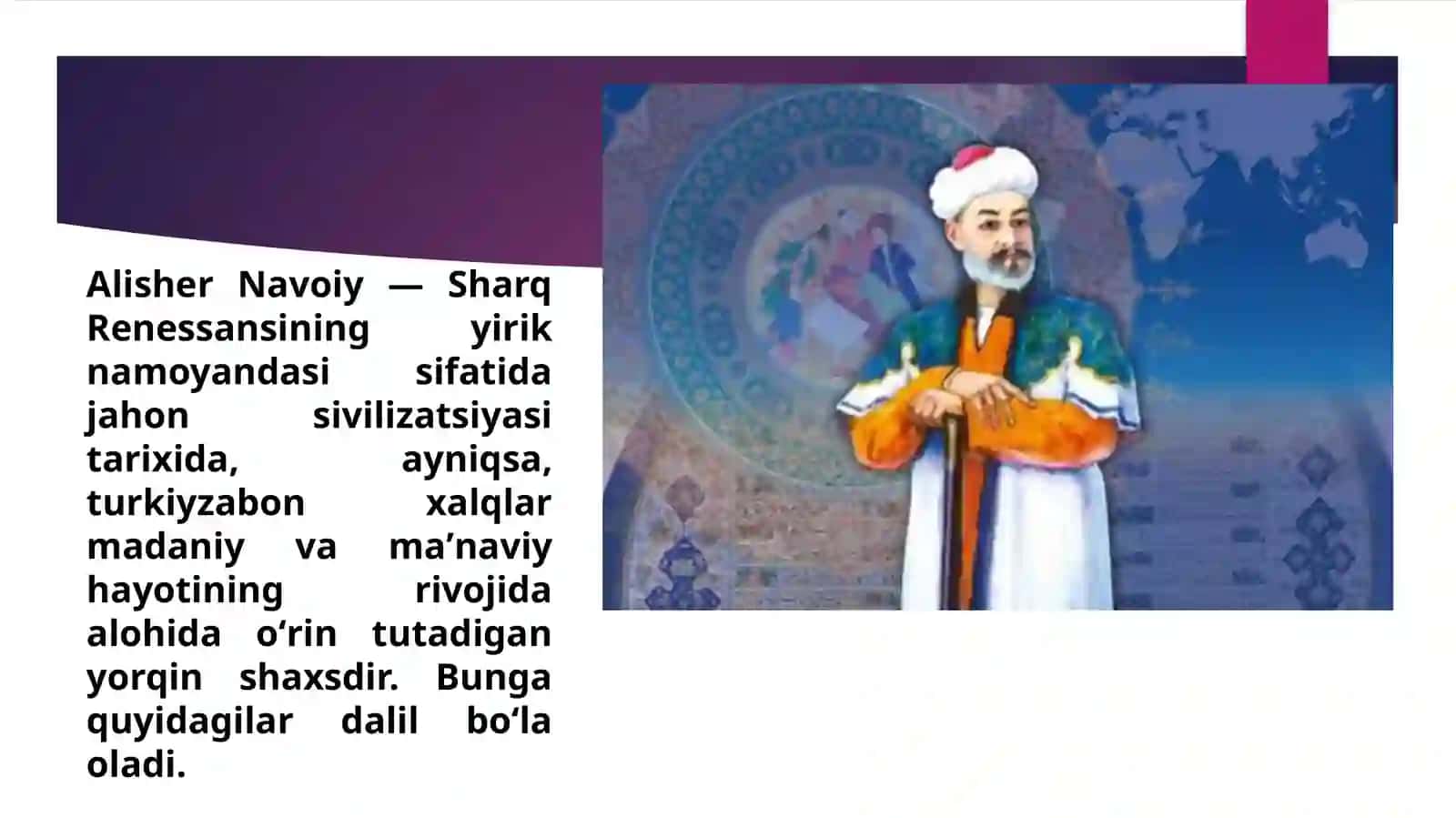 Alisher Navoiy hayoti va ilmiy merosi 2