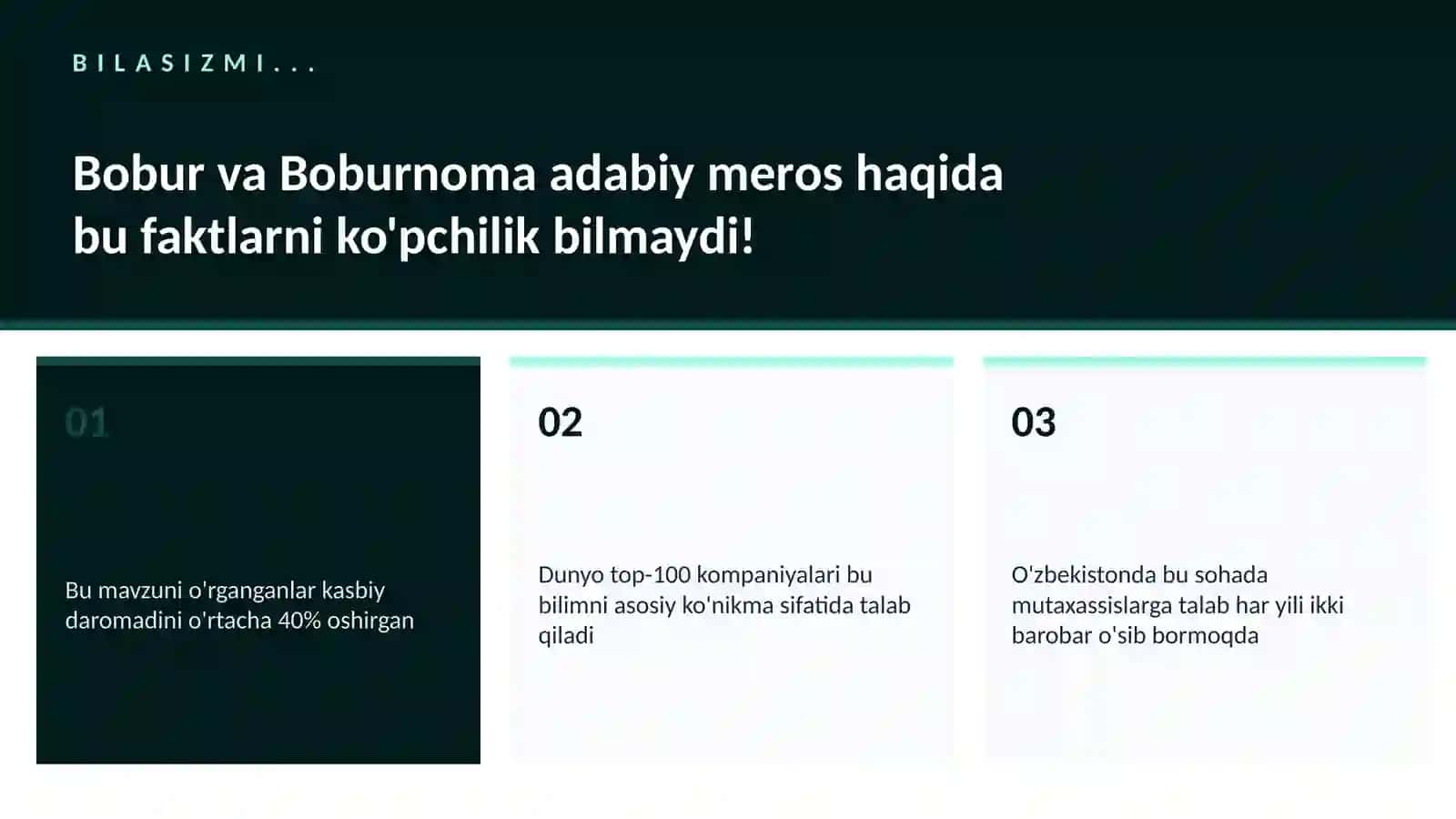 Bobur va Boburnoma adabiy meros 2