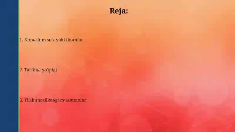 Semantik tahlil va ma'no izlash 2