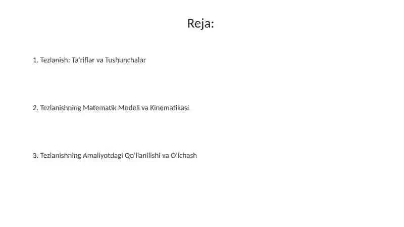 Tezlashing 2