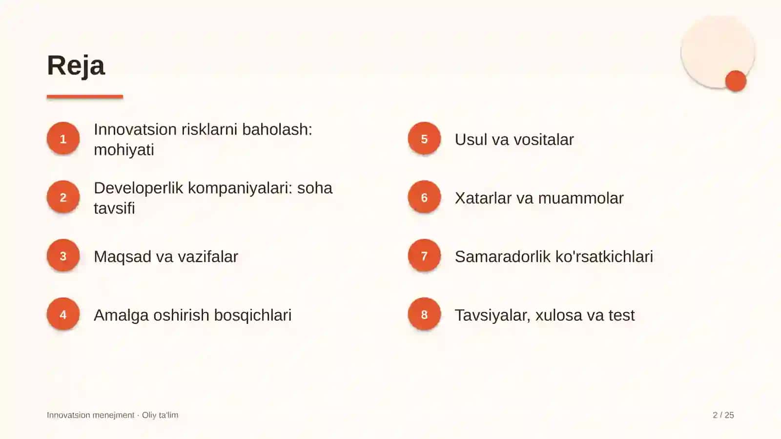 developerlik kompaniyalarida innovatsion risklarni baholash 6213 2