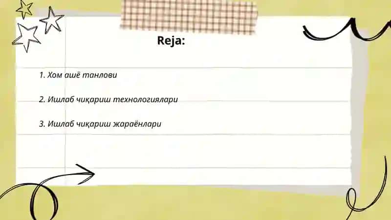 Ишлаб чикариш 2
