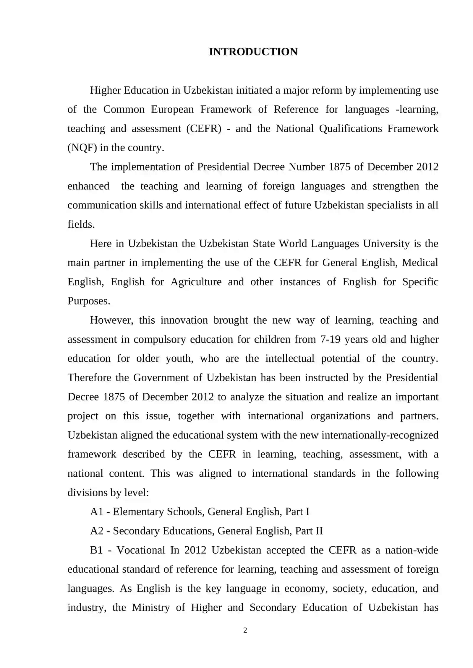 ASSESSMENT METHODS FOR CHILDREN 2