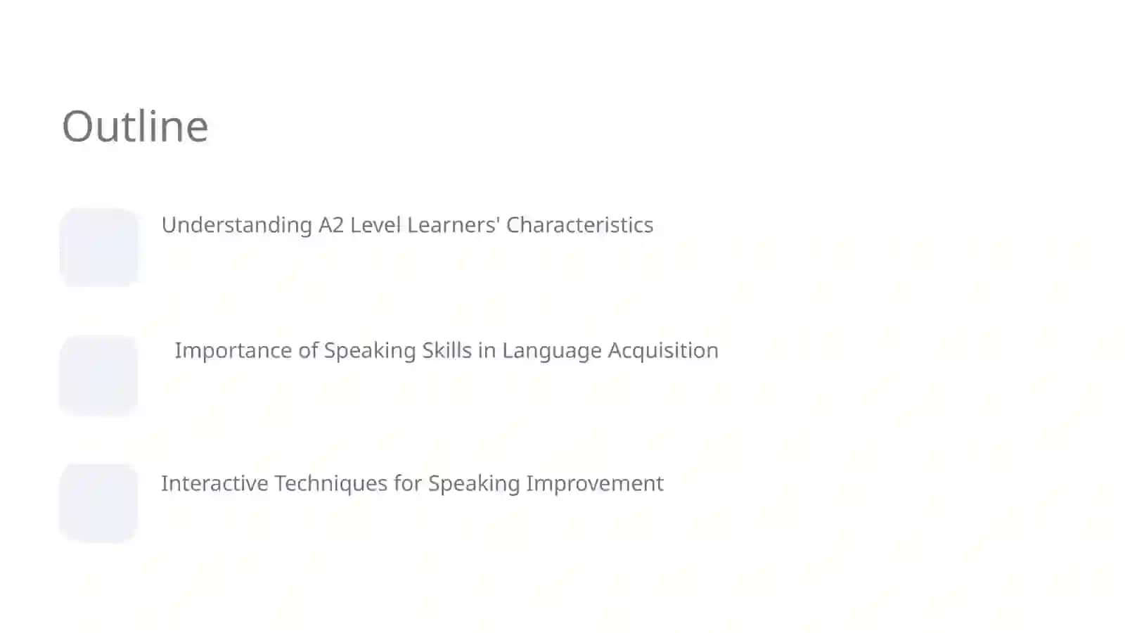 Effective Methods in Improving Speaking Skills in A2 Level Learners 2