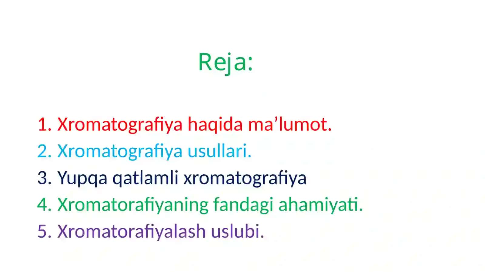 Xromatografiya  usullari 2