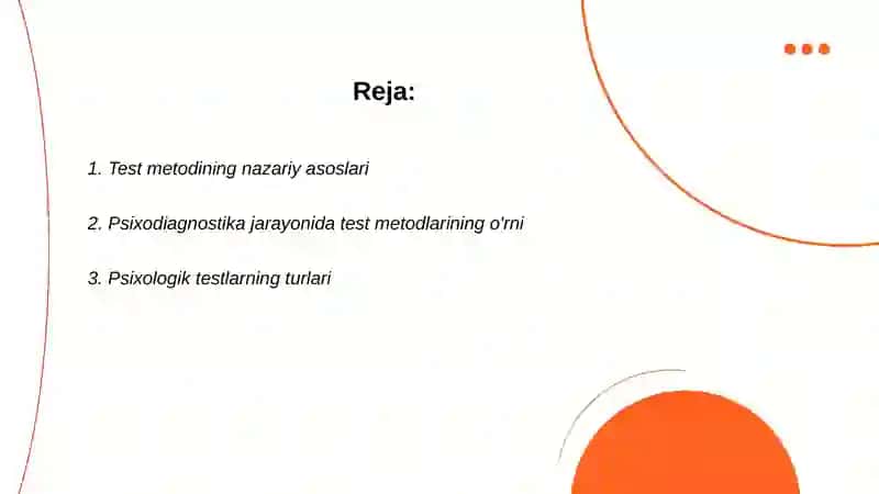 Test metodining yutuq va kamchiliklari 2