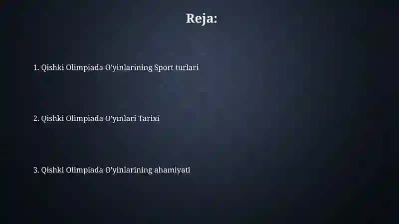 Qishgi Olimpiyada oyinlari 2