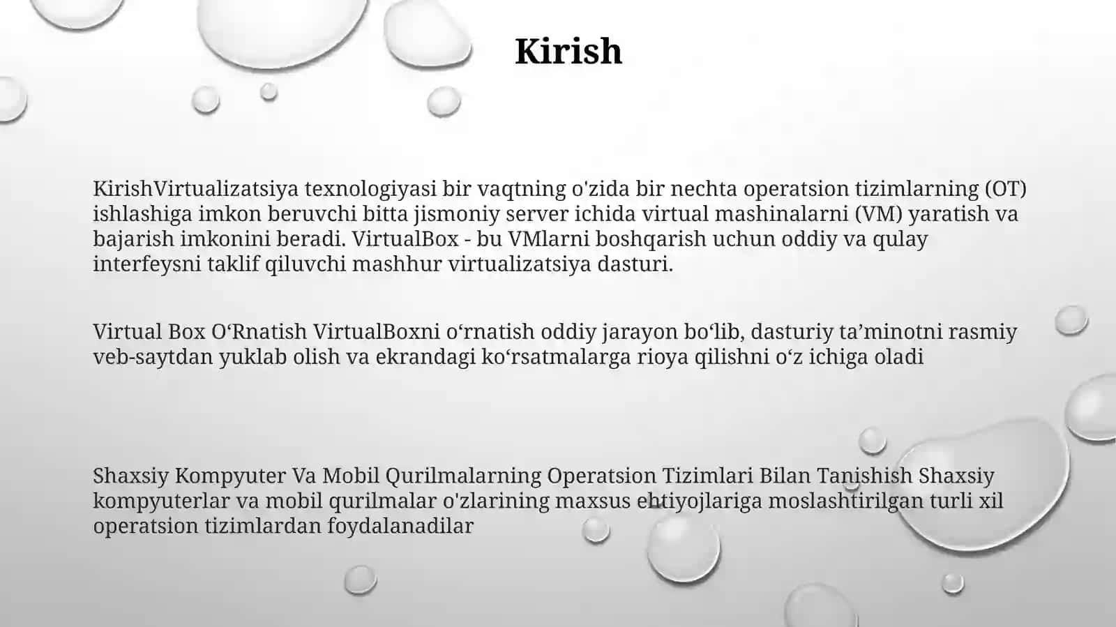 Virtual Box OʻRnatish 2