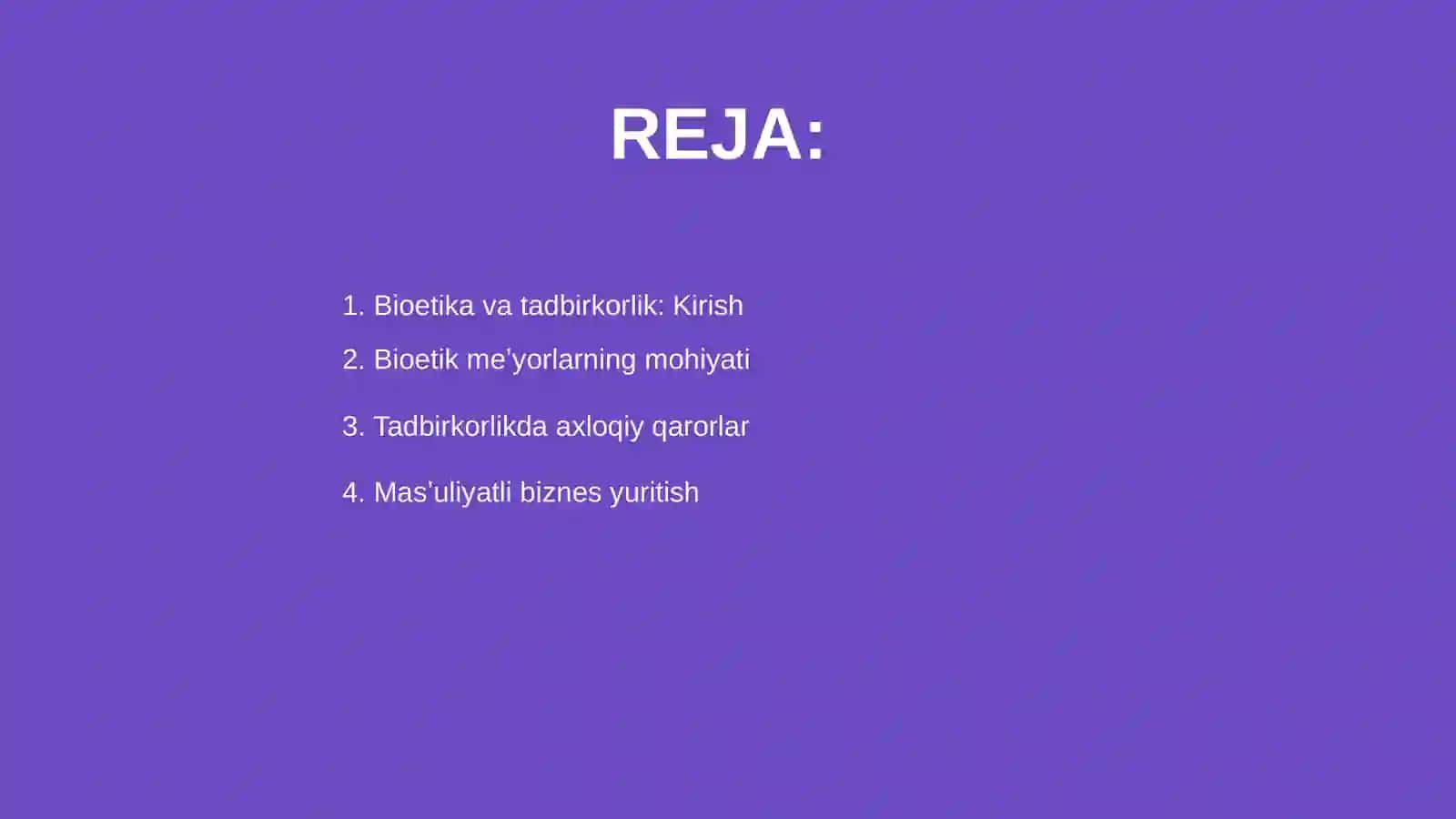 Bioetika va tadbirkorlik 2