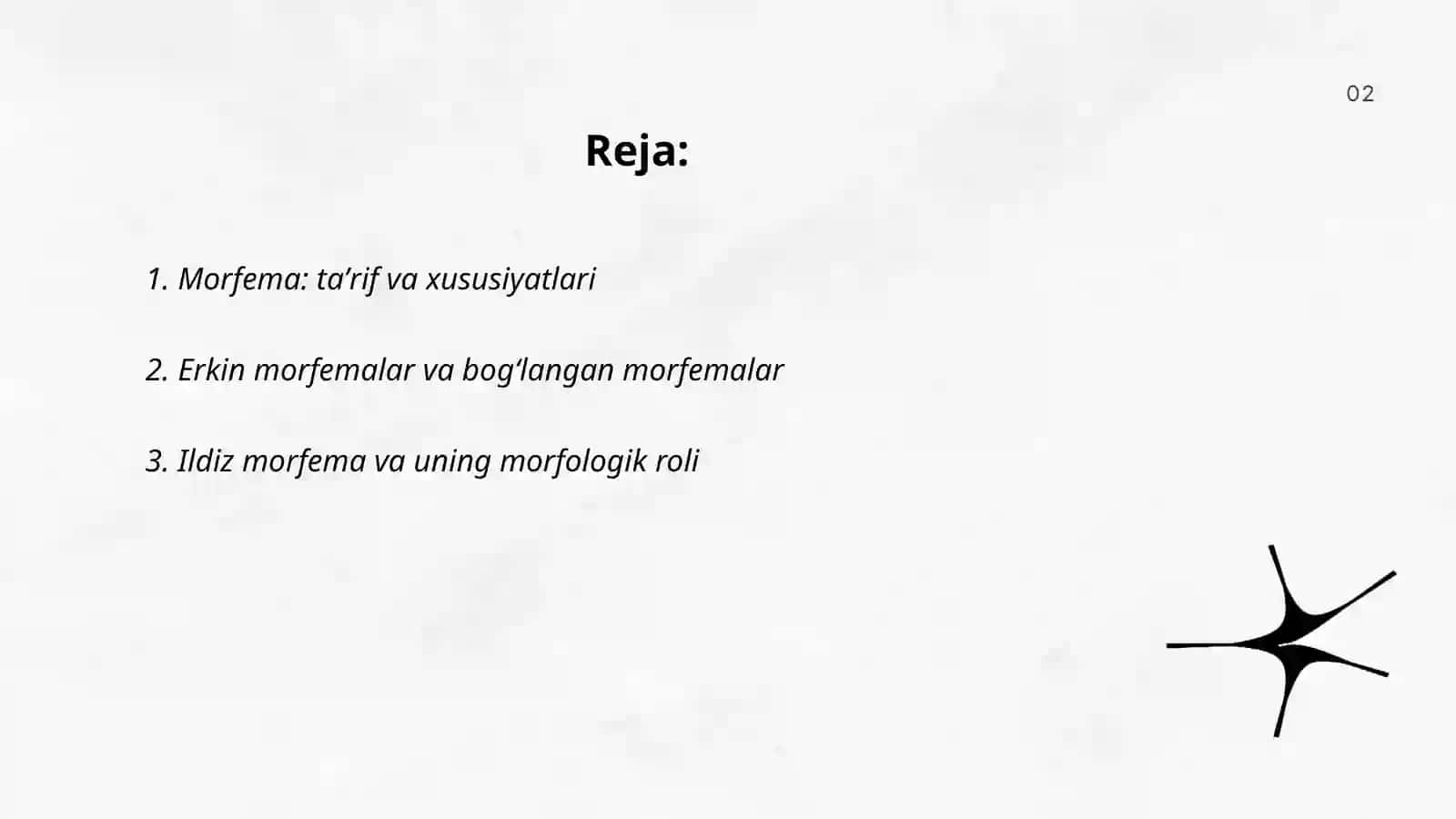 Morfema va uning turlari 2