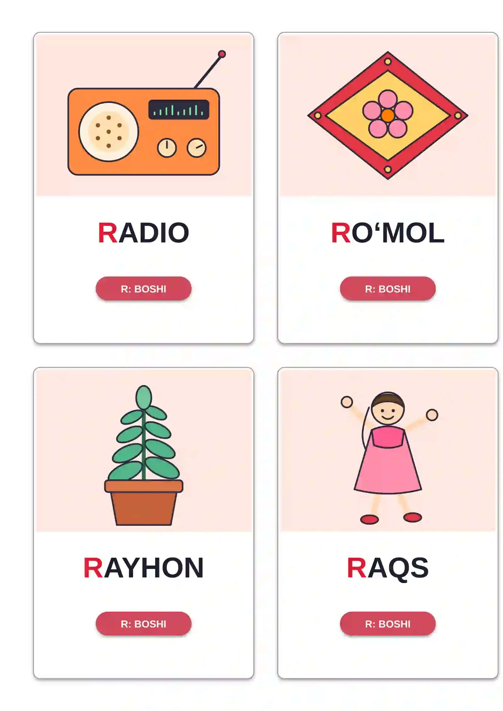 R-R-R: tovushni o‘ynab o‘rganamiz 2