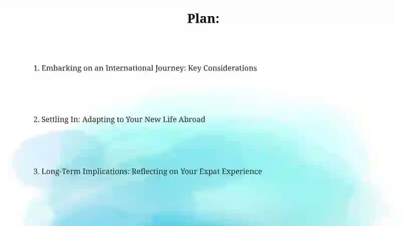 Living abroad 2