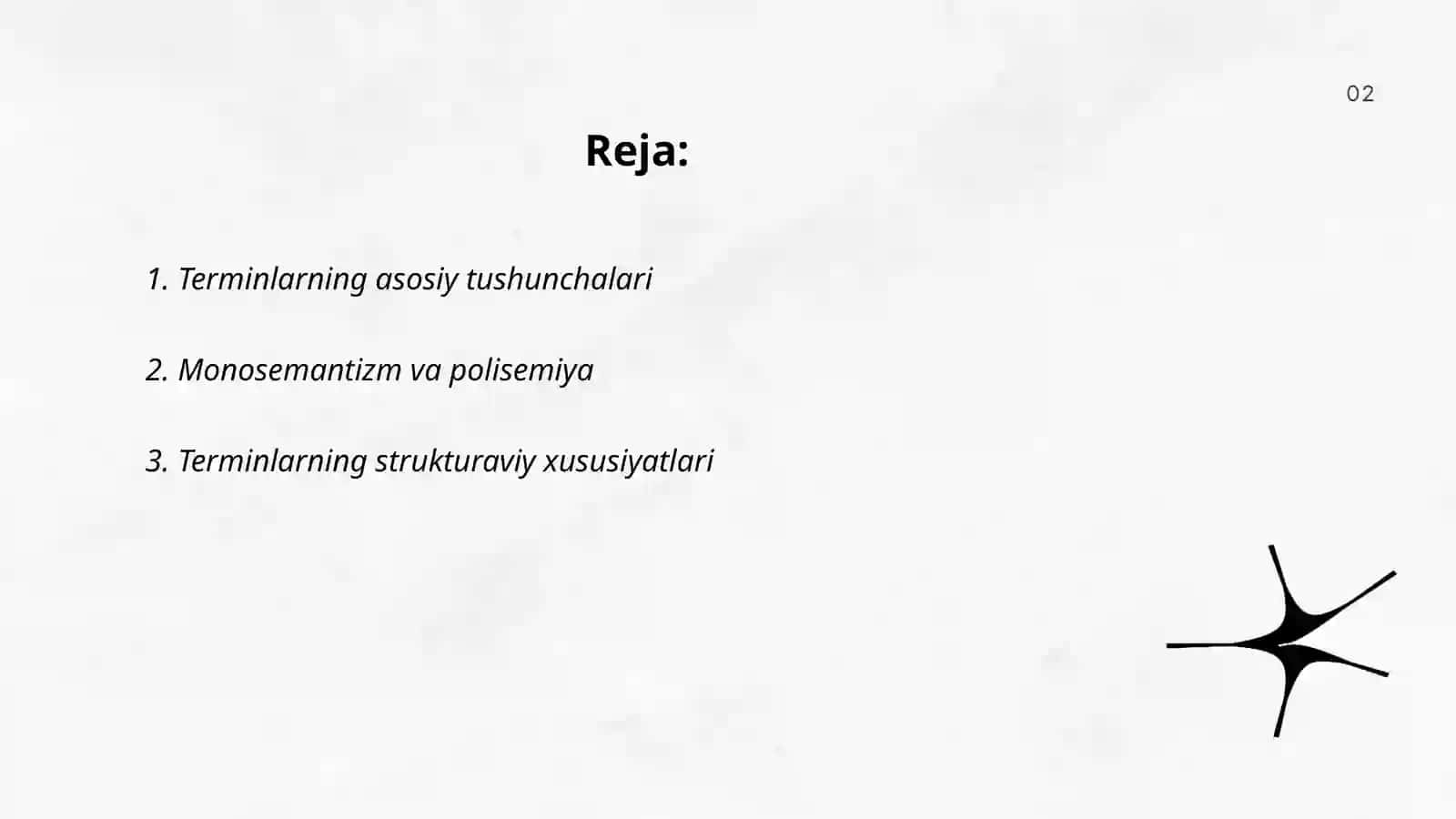 Terminlarning monosemantik xarakteri 2