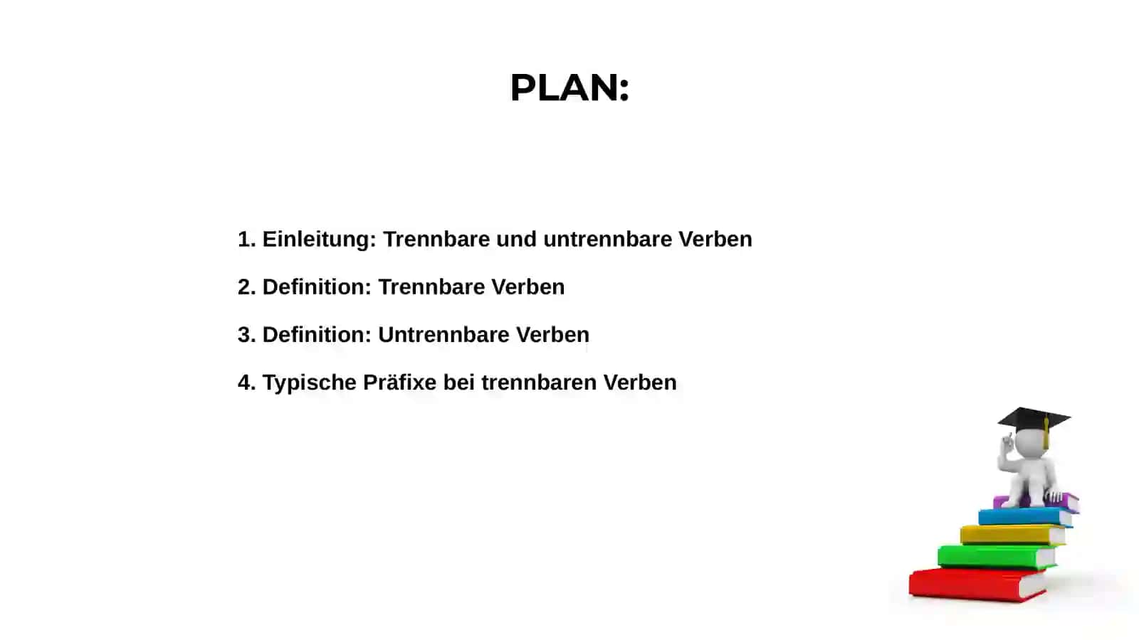 Trennbare und untrennbare Verben 2