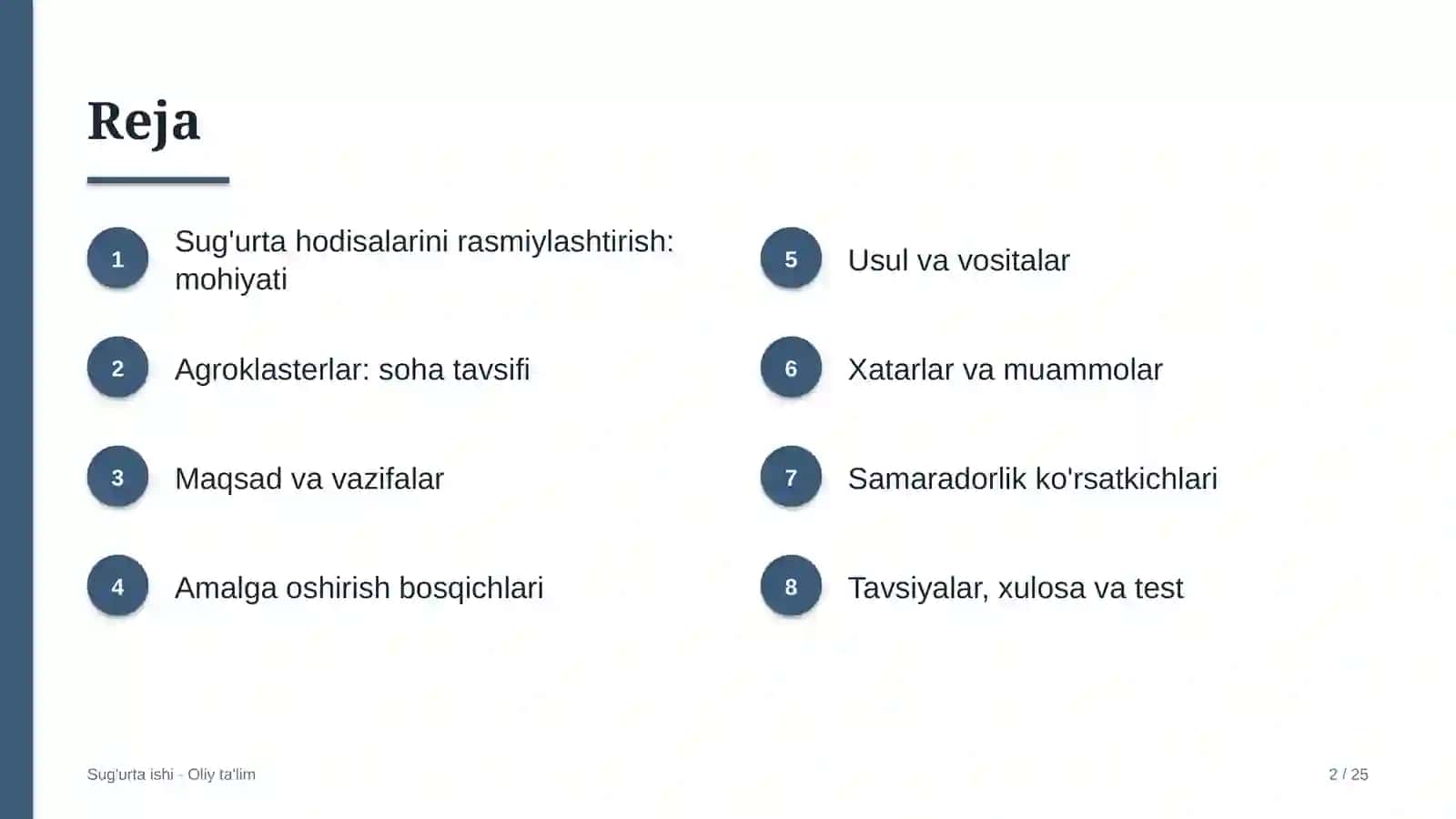 Agroklasterlarda sug'urta hodisalarini rasmiylashtirish 2