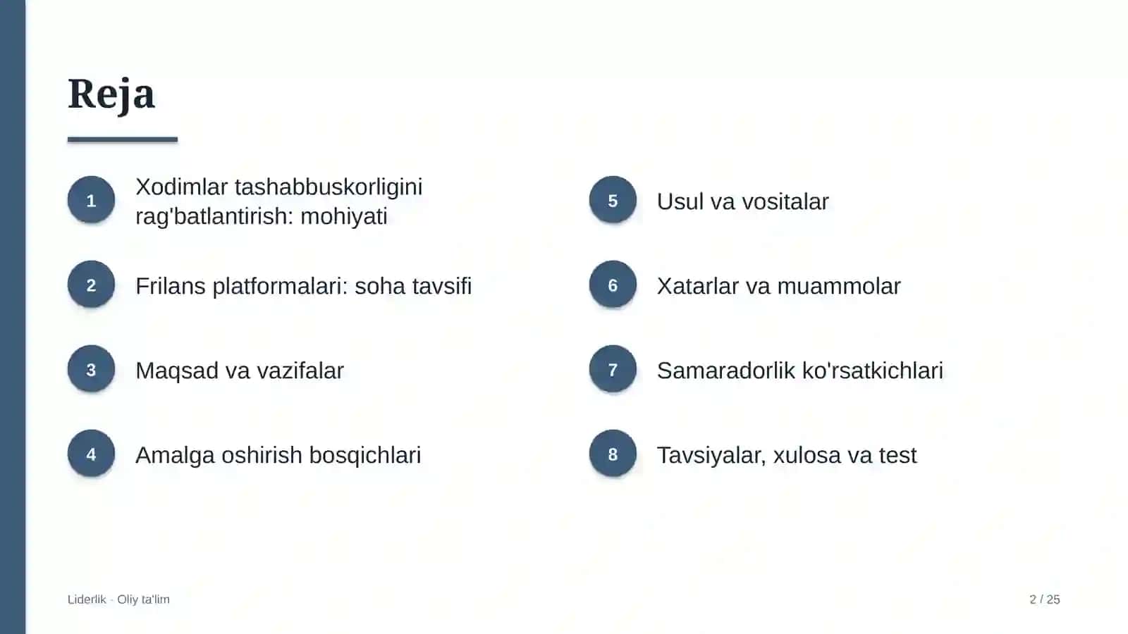 Frilans platformalarida xodimlarning tashabbuskorligini rag'batlantirish 2