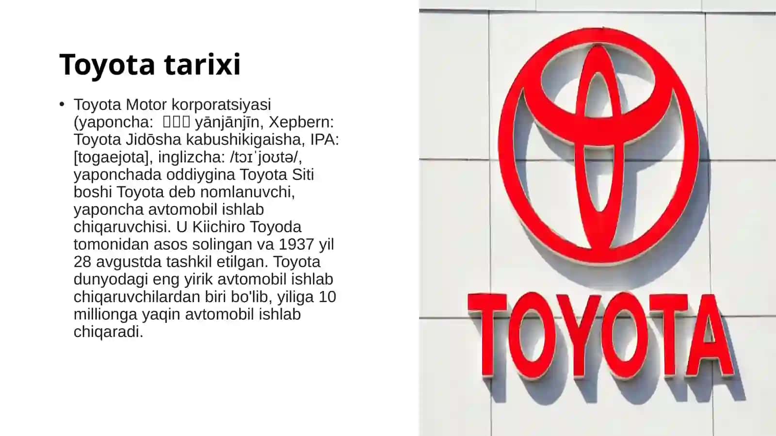 Toyota tarixi 2