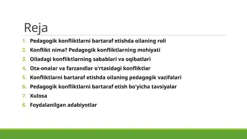 Pedagogik konfliktlami 2