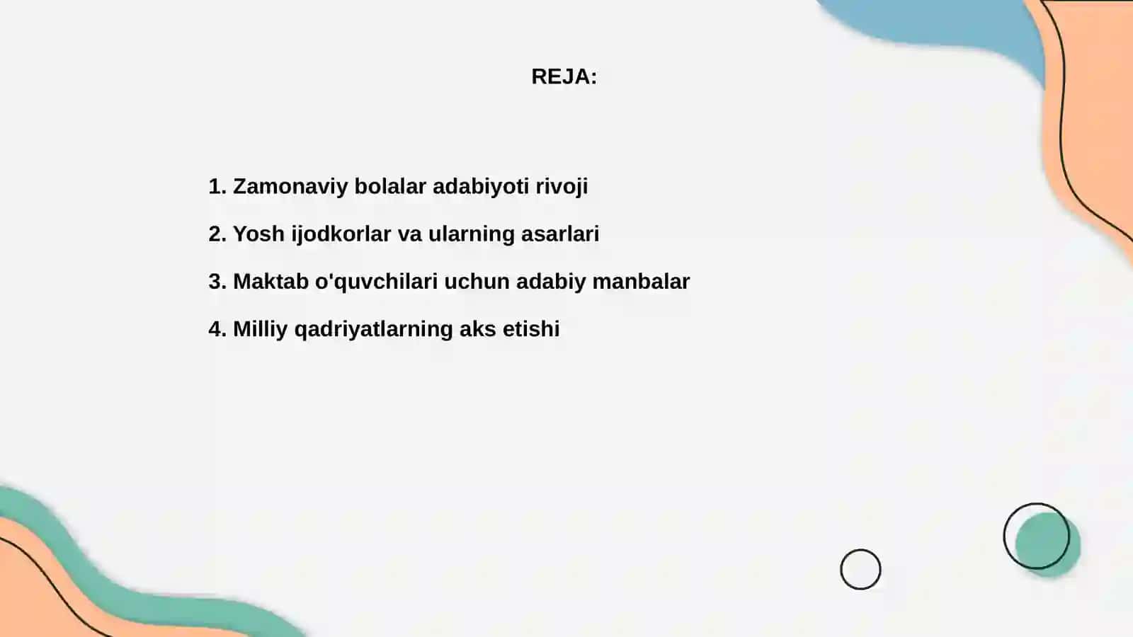 Hozirgi davr ozbek bolalar adabiyoti 2