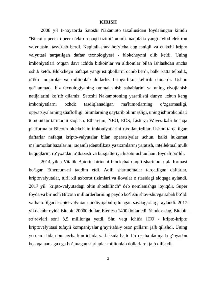 Tarmoqda axborot xavfsizligi 2