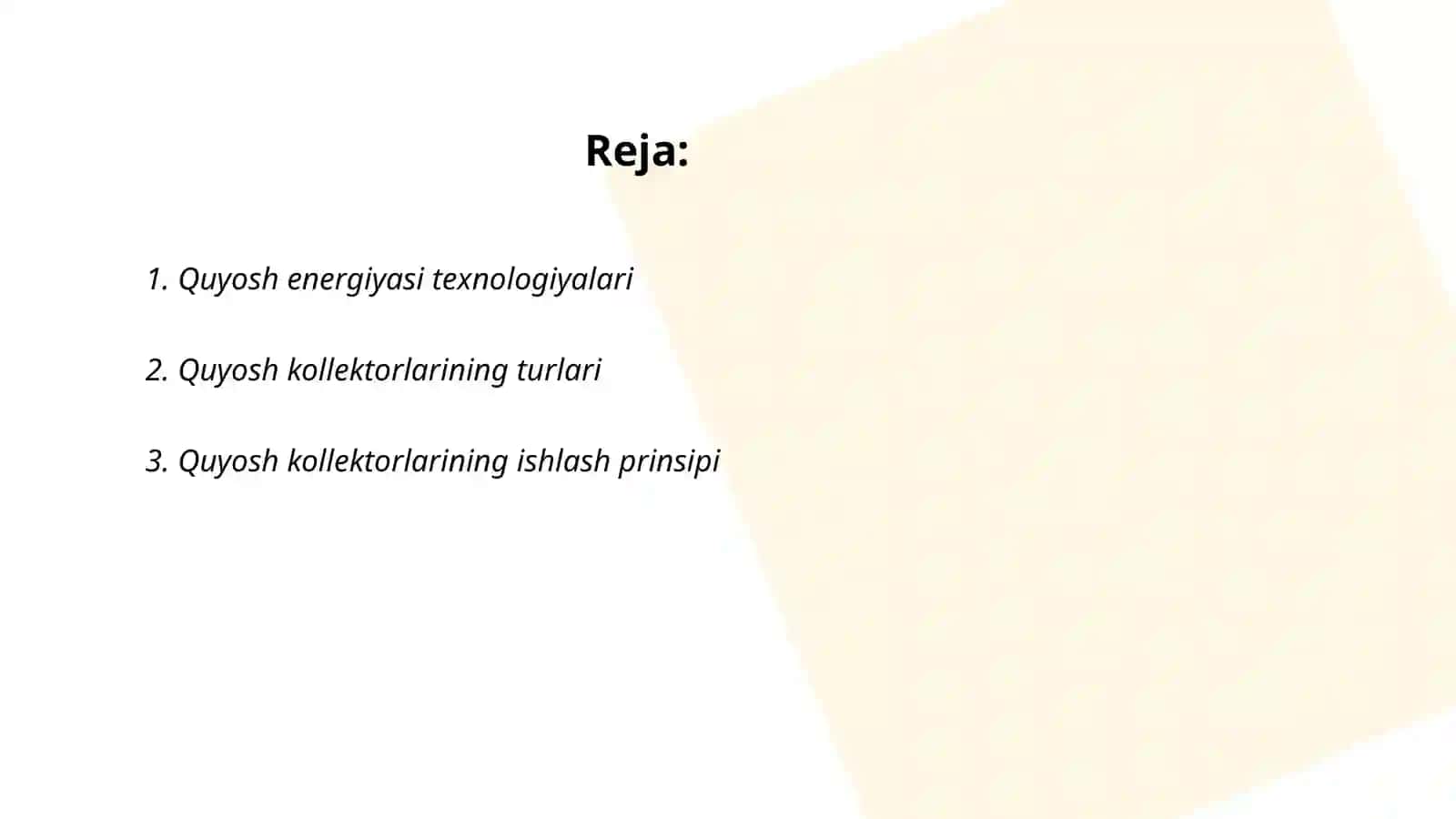 Quyosh kollektorlari 2