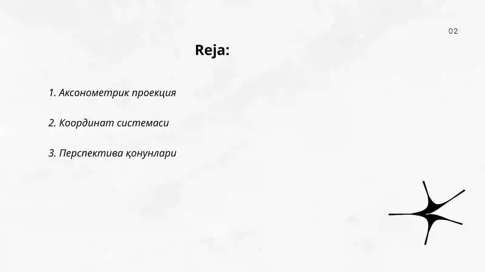 аксонометрик проекция 2