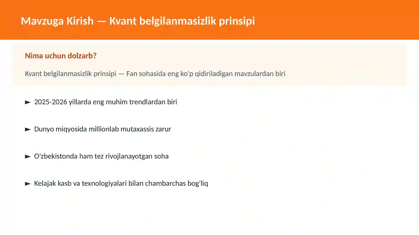 Kvant belgilanmasizlik prinsipi 2