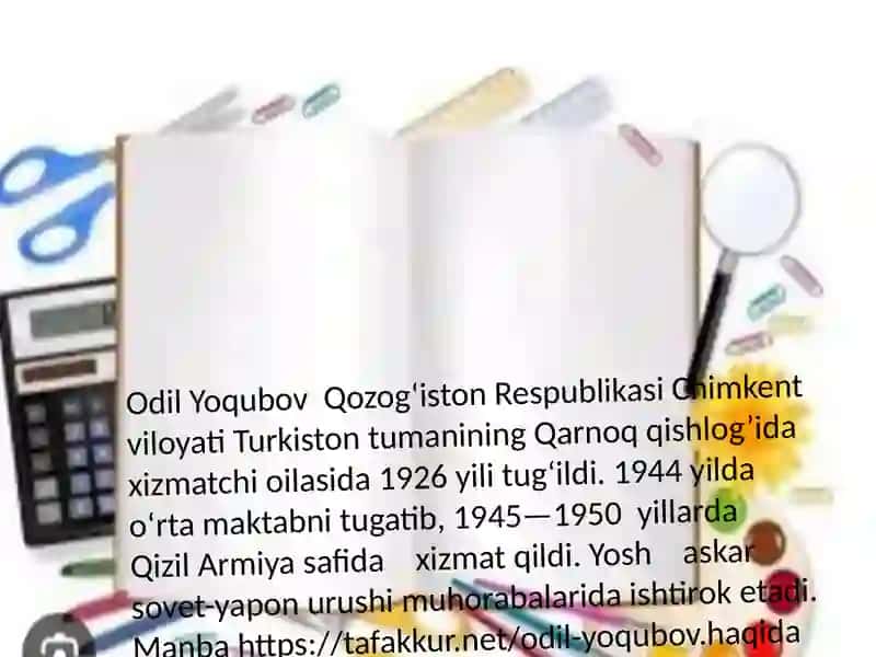 Odil Yoqubov 2