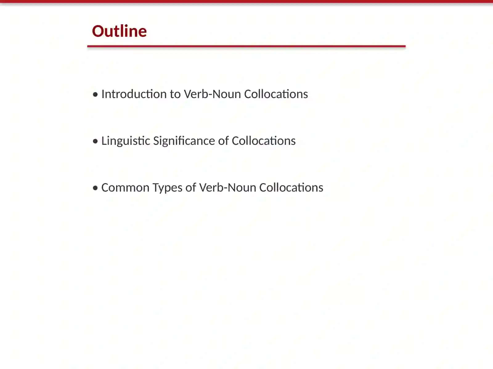 Verb-Noun Collocation 2