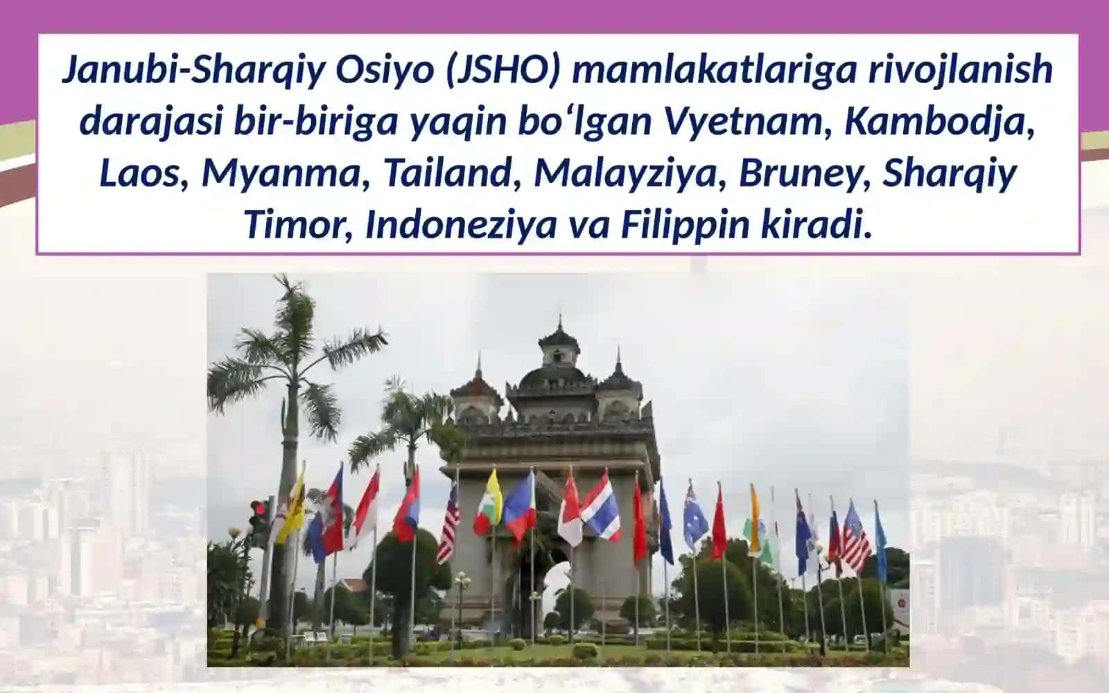 1991 – 2017-yillardajanubi-sharqiy Osiyo mamlakatlari 2