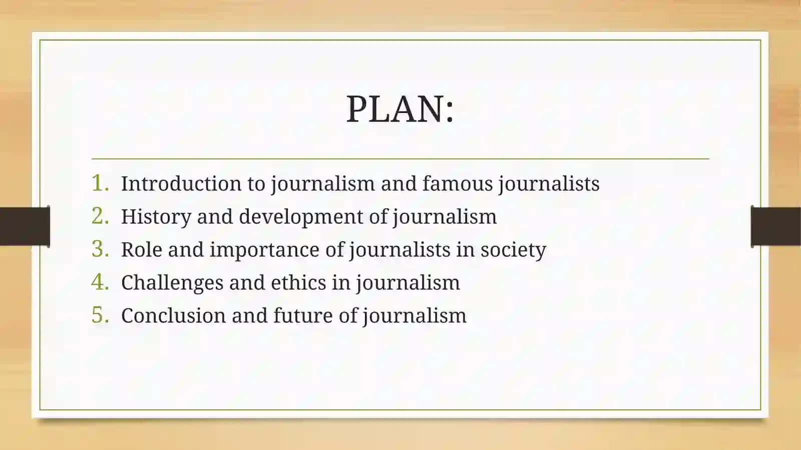 Introduction to Journalism 2