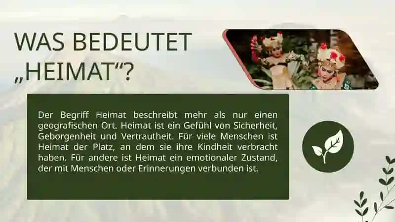SAGEN, WO ODER WAS HEIMAT IST 2