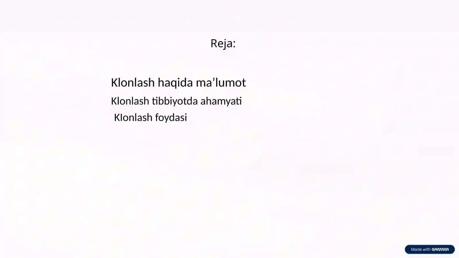 Klonlashtirish 2