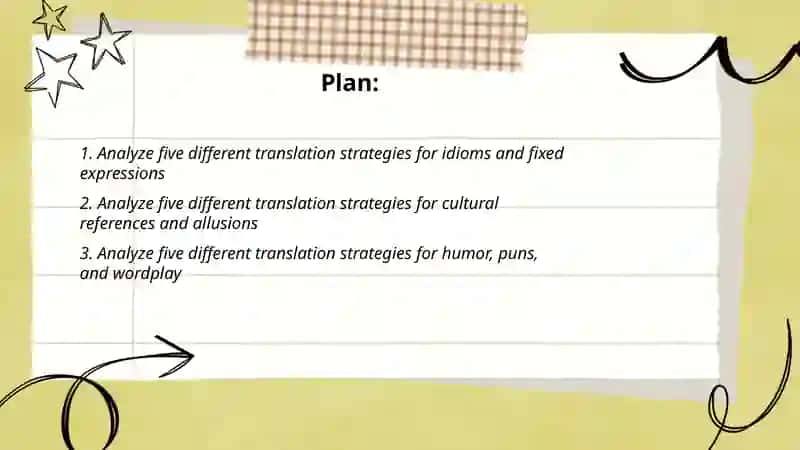ANALYZE FIVE DIFFERENT TRANSLATION STRATEGIES 2