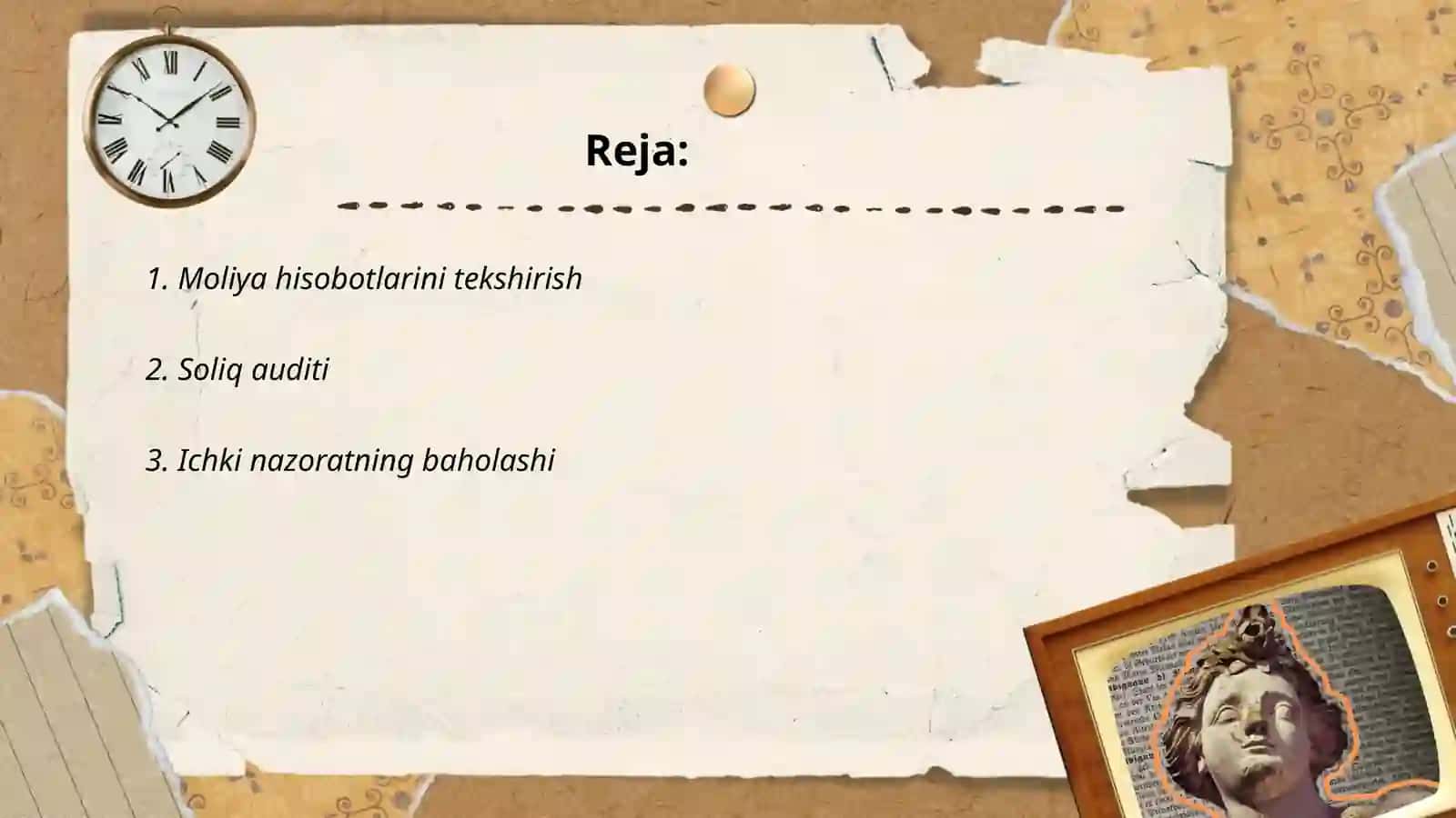 Moliya hisobotlarini tekshirish 2