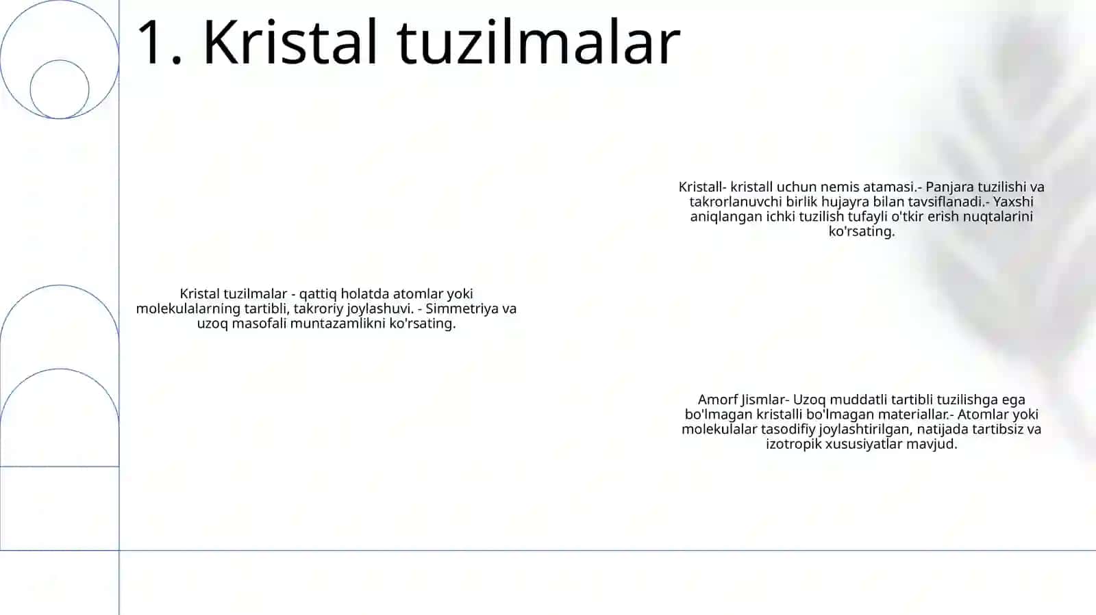 Kristall Va Amorf Jismlar 2