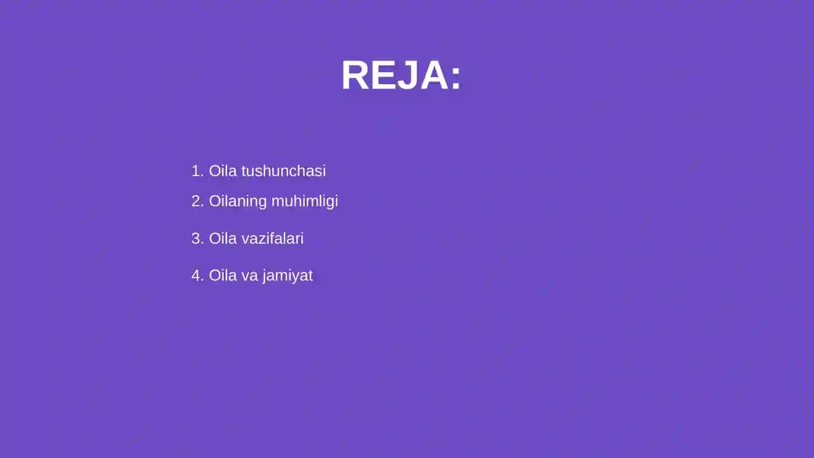 Oila vauning asosiy funksiyalari 2